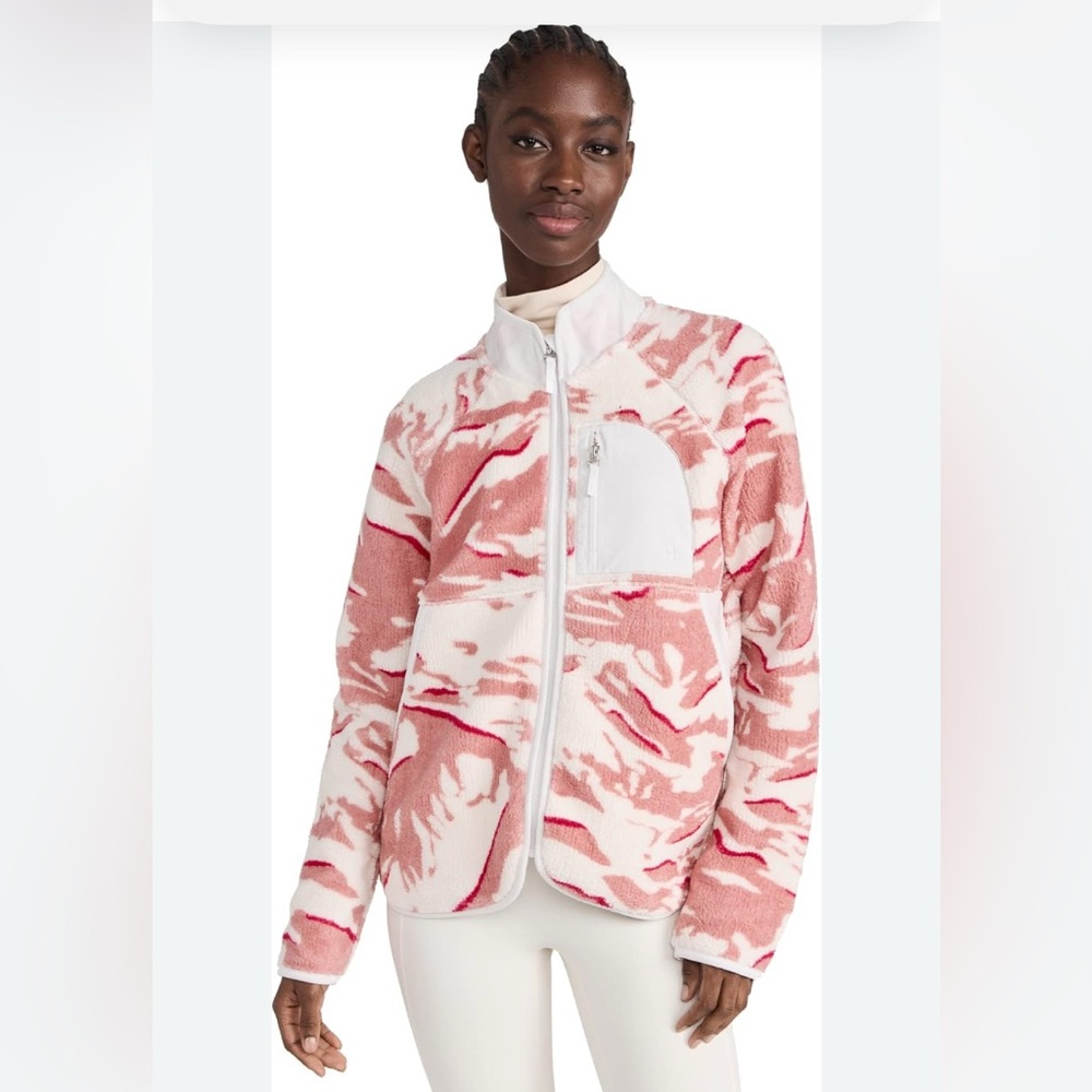Sweaty Betty Pennine Zip Through Fleece Jacket. Size 8